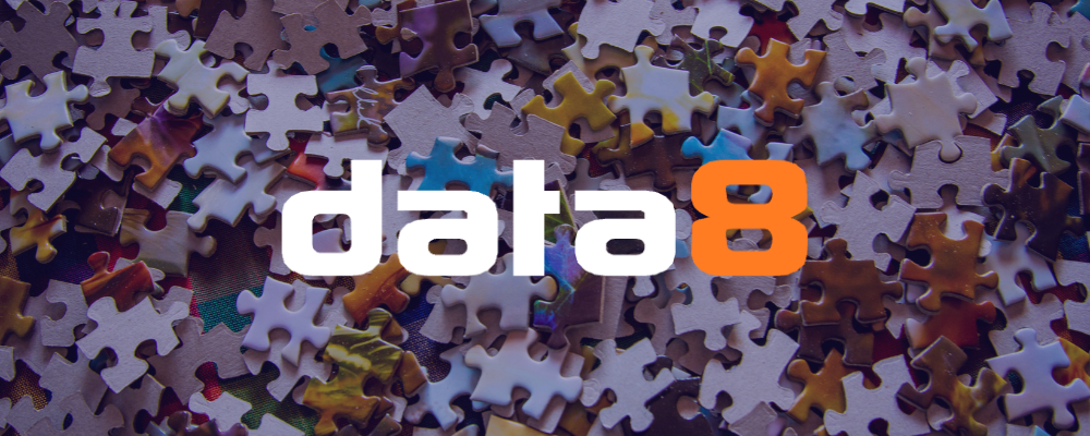 data8 logo on jigsaw