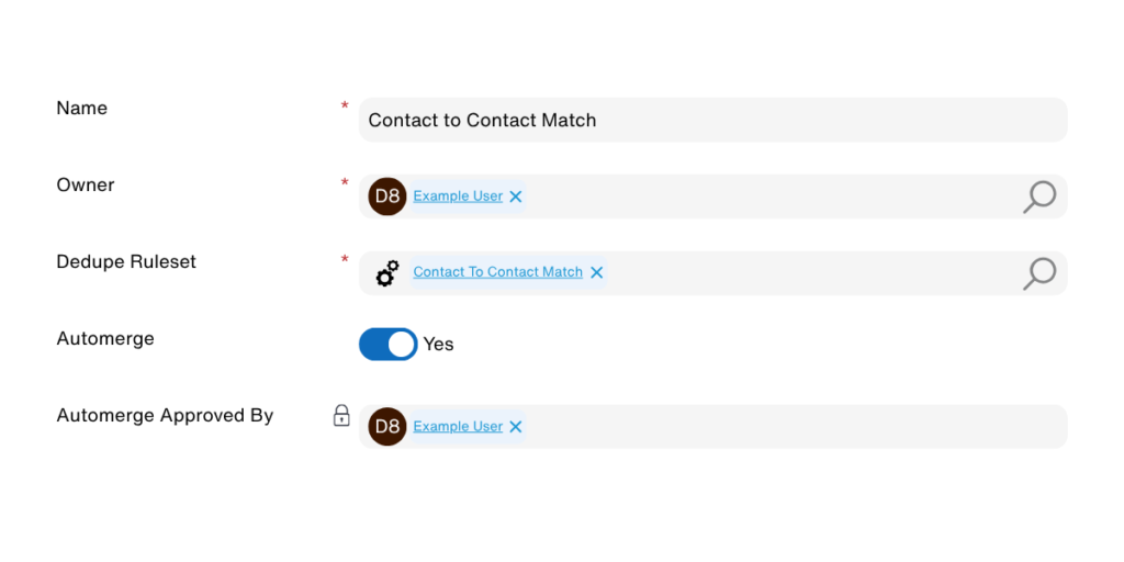 Dedupe+ Job results in Duplicare sorted to control the Resolve Duplicates order