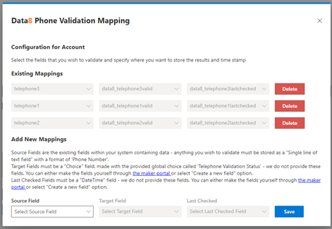 Configuring Phone Validation | How-To Guides | Data8 Resources