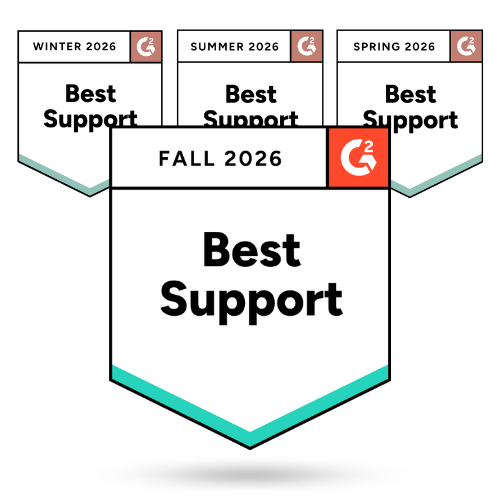 Data Rated Best Support For Data Quality on G2